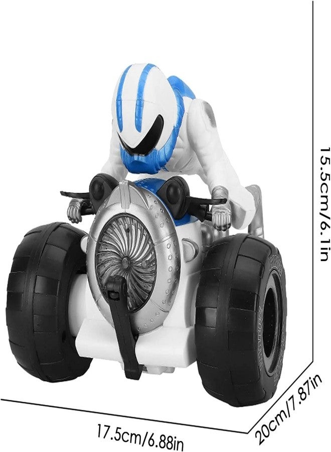 plutofit Rotating Stunt Musical Motorcycle 360° Rotating Racing Rc Motorbike With Music|Riding Figure Car Toys|Best Gift For Kids|Multicolor - Image 2